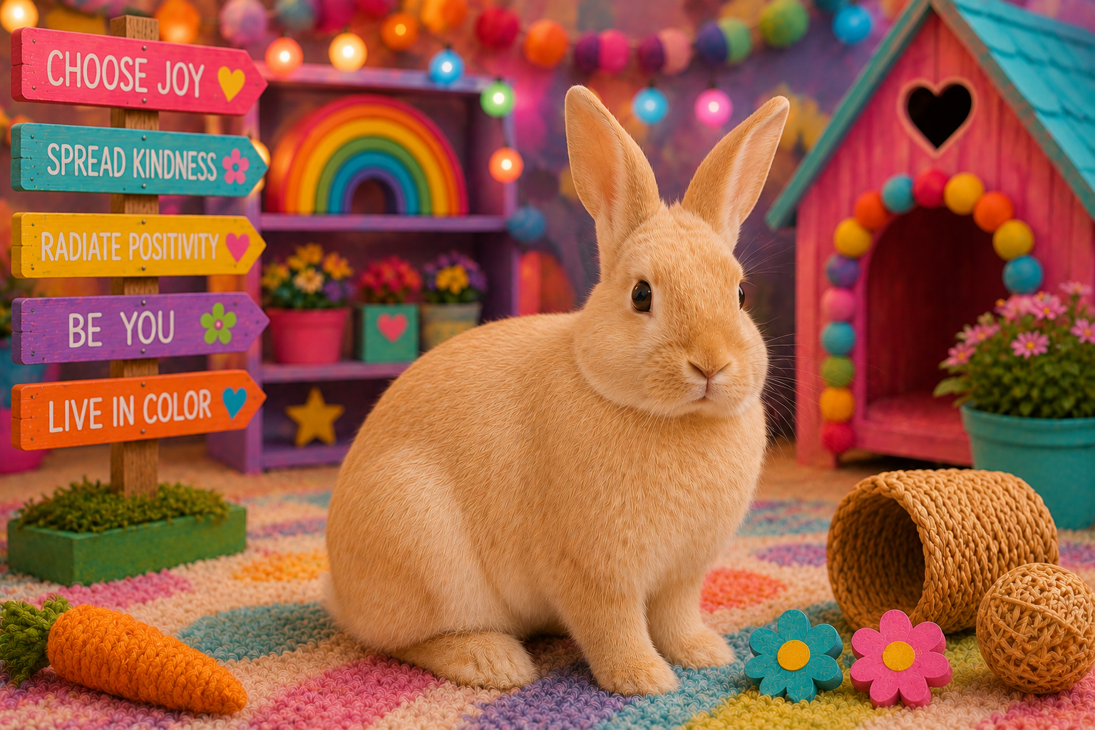 Palomino rabbit breed